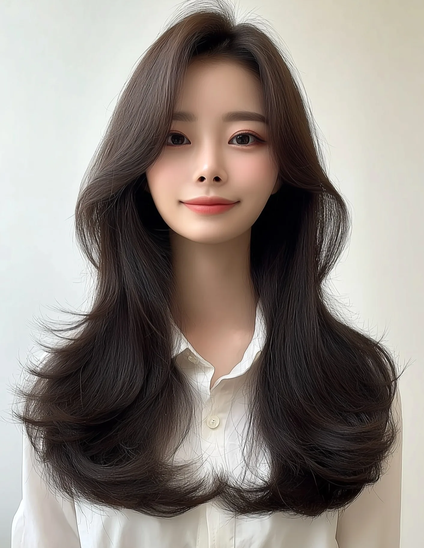 voluminous layered styles Seoul - Style 3 at Korea Hair Salon in Seoul, one of the best Korean hair salons for foreigners Seoul