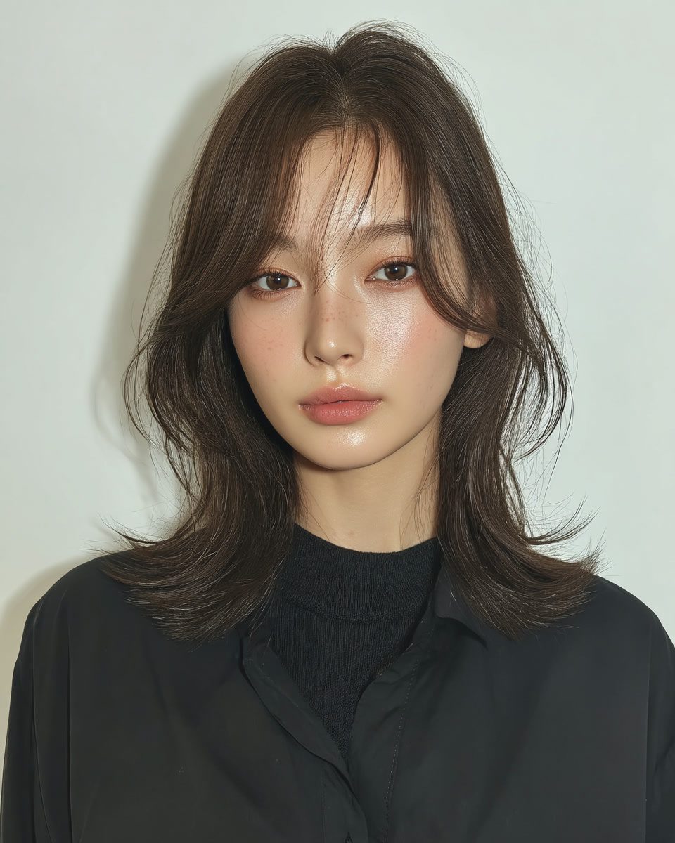 elegant hairstyles for professionals in Seoul - Style 4 at Korea Hair Salon Seoul