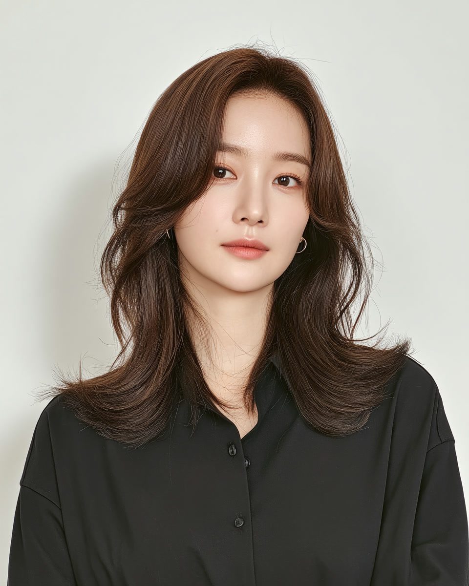 elegant hairstyles for professionals in Seoul - Style 6 at Korea Hair Salon Seoul