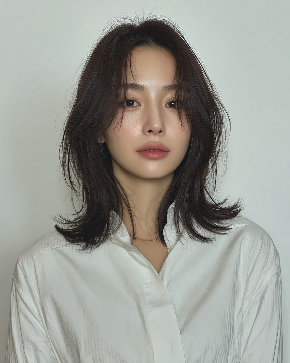 elegant layered haircuts Seoul - Style 1 at Korea Hair Salon Seoul