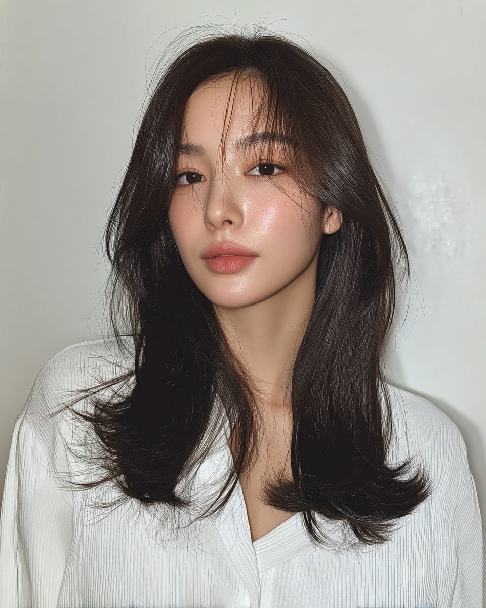 elegant layered haircuts Seoul - Style 3 at Korea Hair Salon Seoul