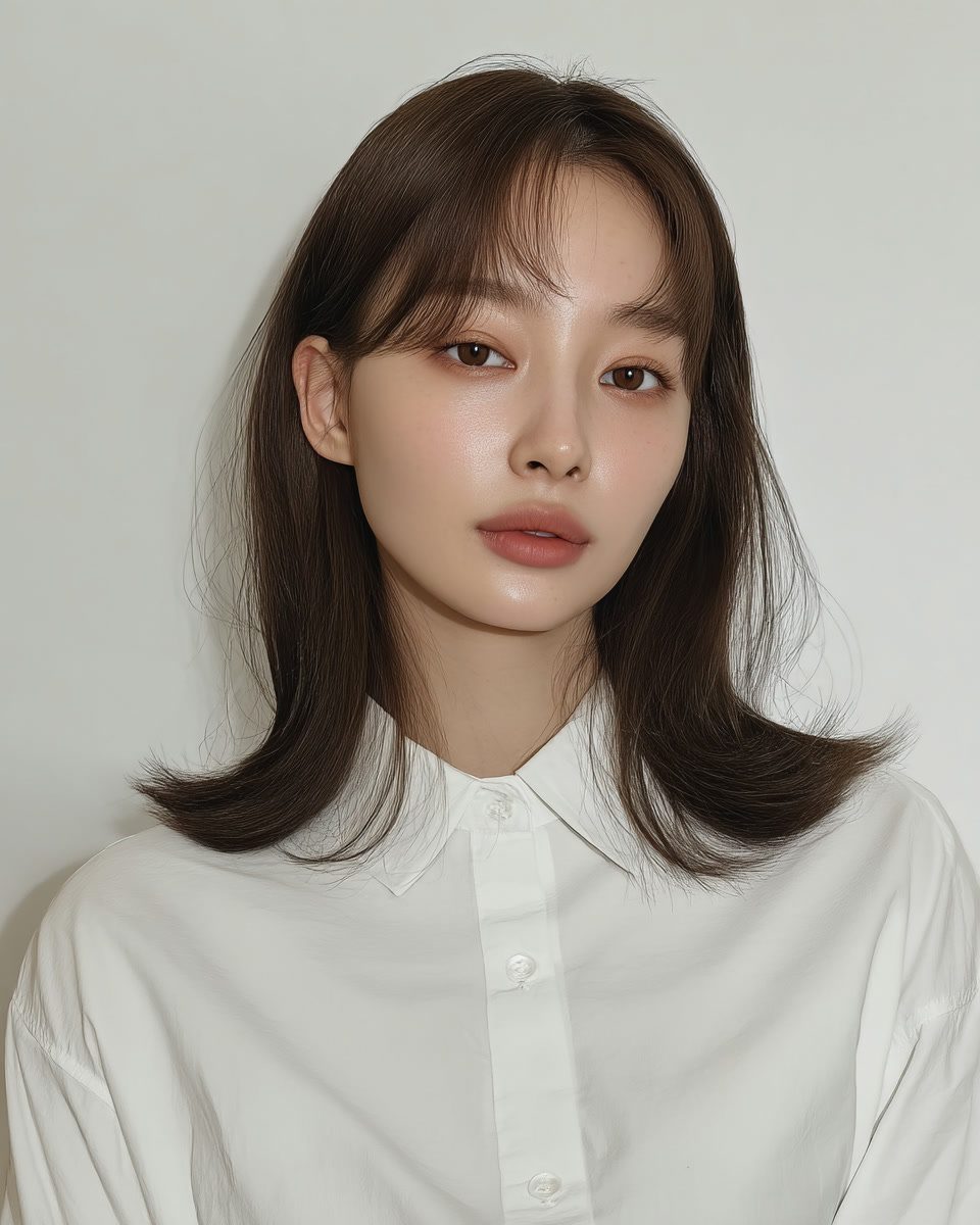 elegant layered haircuts Seoul - Style 8 at Korea Hair Salon Seoul