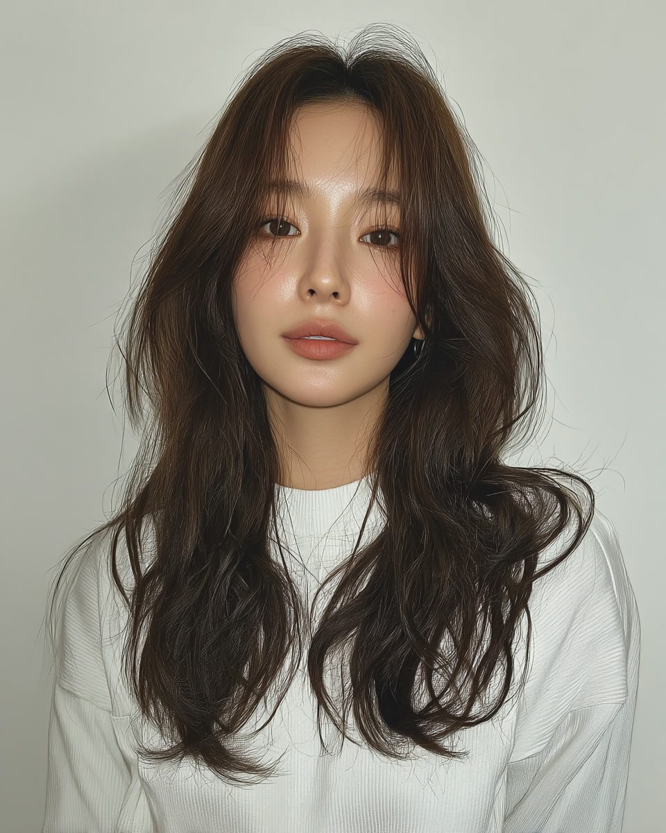 elegant soft wave styles - Style 2 at Korea Hair Salon Seoul