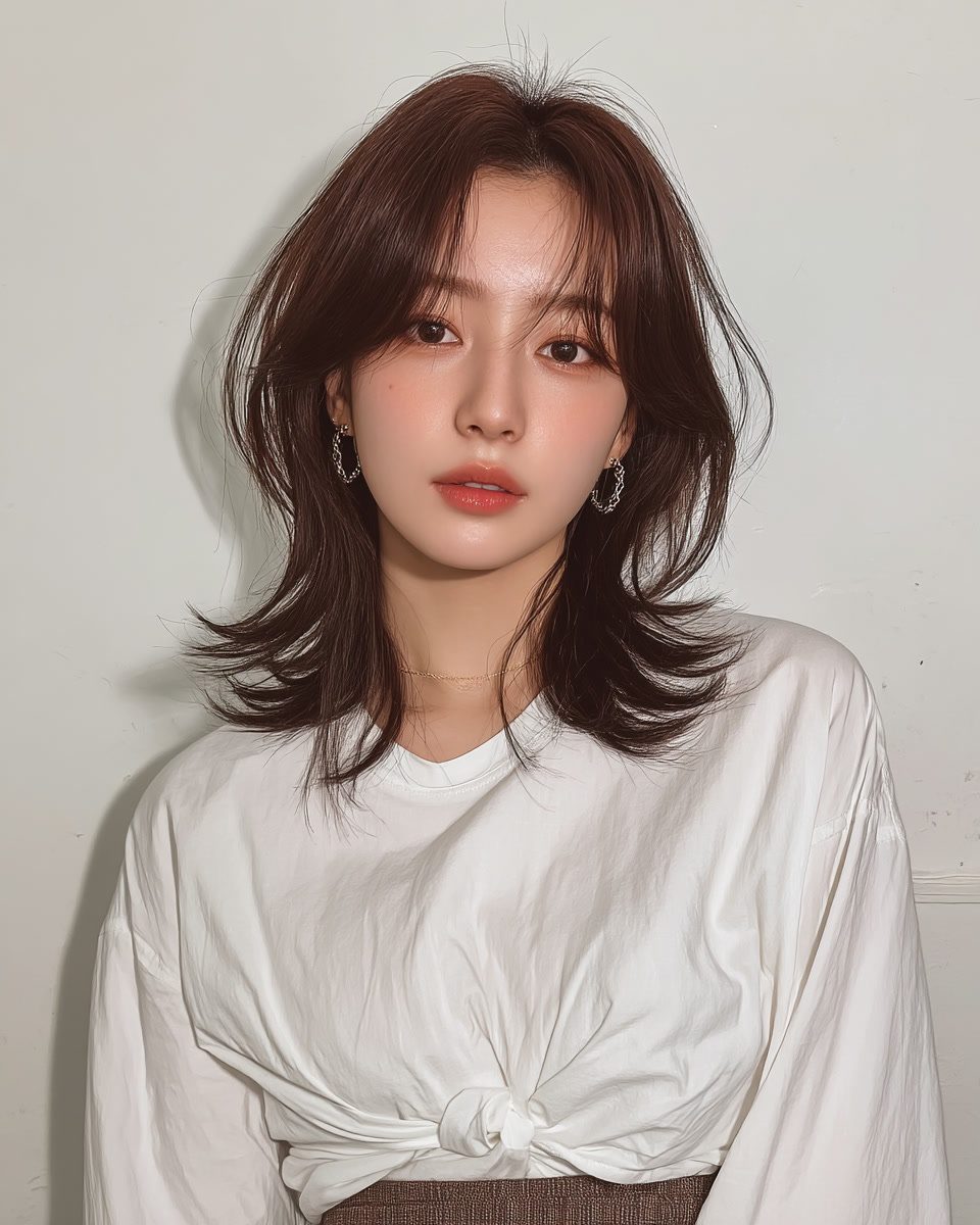 elegant soft wave Seoul - Style 3 at Korea Hair Salon Seoul