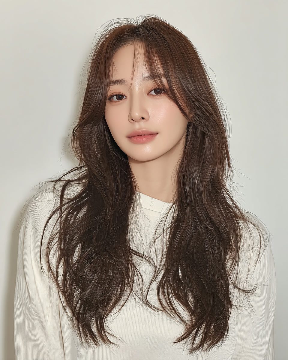 elegant soft wave styles - Style 6 at Korea Hair Salon Seoul