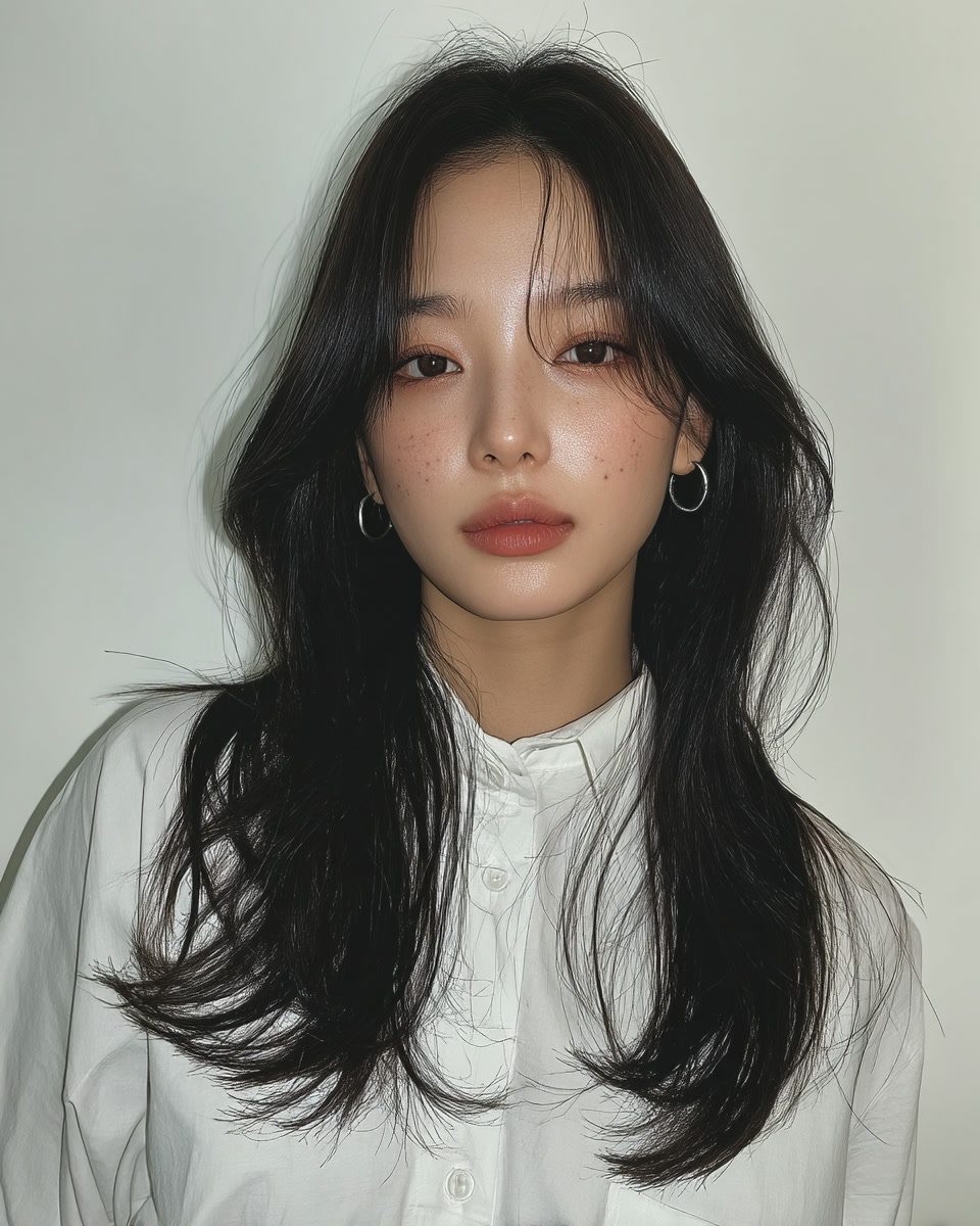 elegant soft wave styles - Style 8 at Korea Hair Salon Seoul