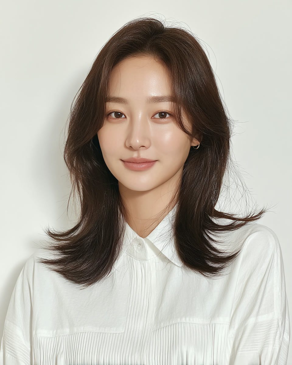 elegant soft wave Seoul - Style 7 at Korea Hair Salon Seoul
