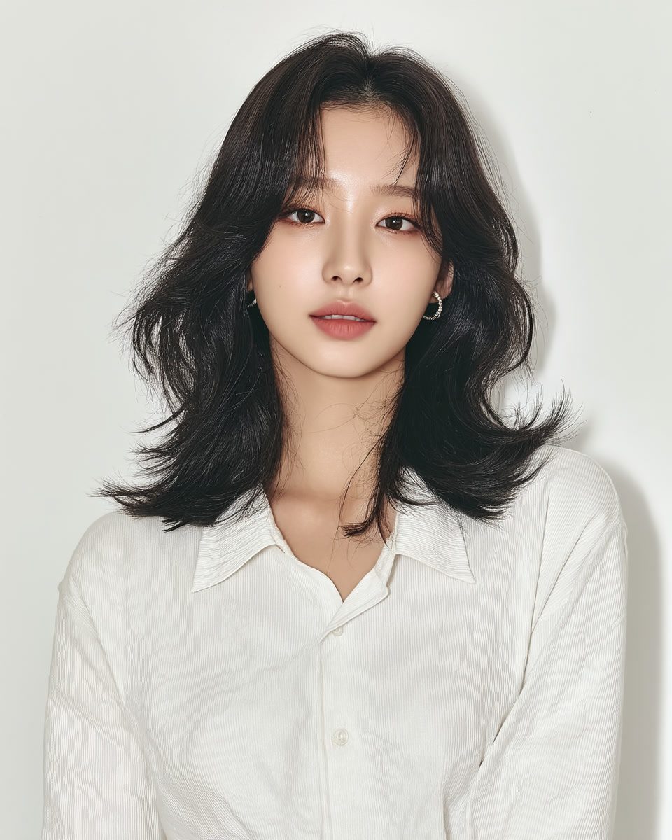 soft wave perm Korea - Style 4 at Korea Hair Salon Seoul