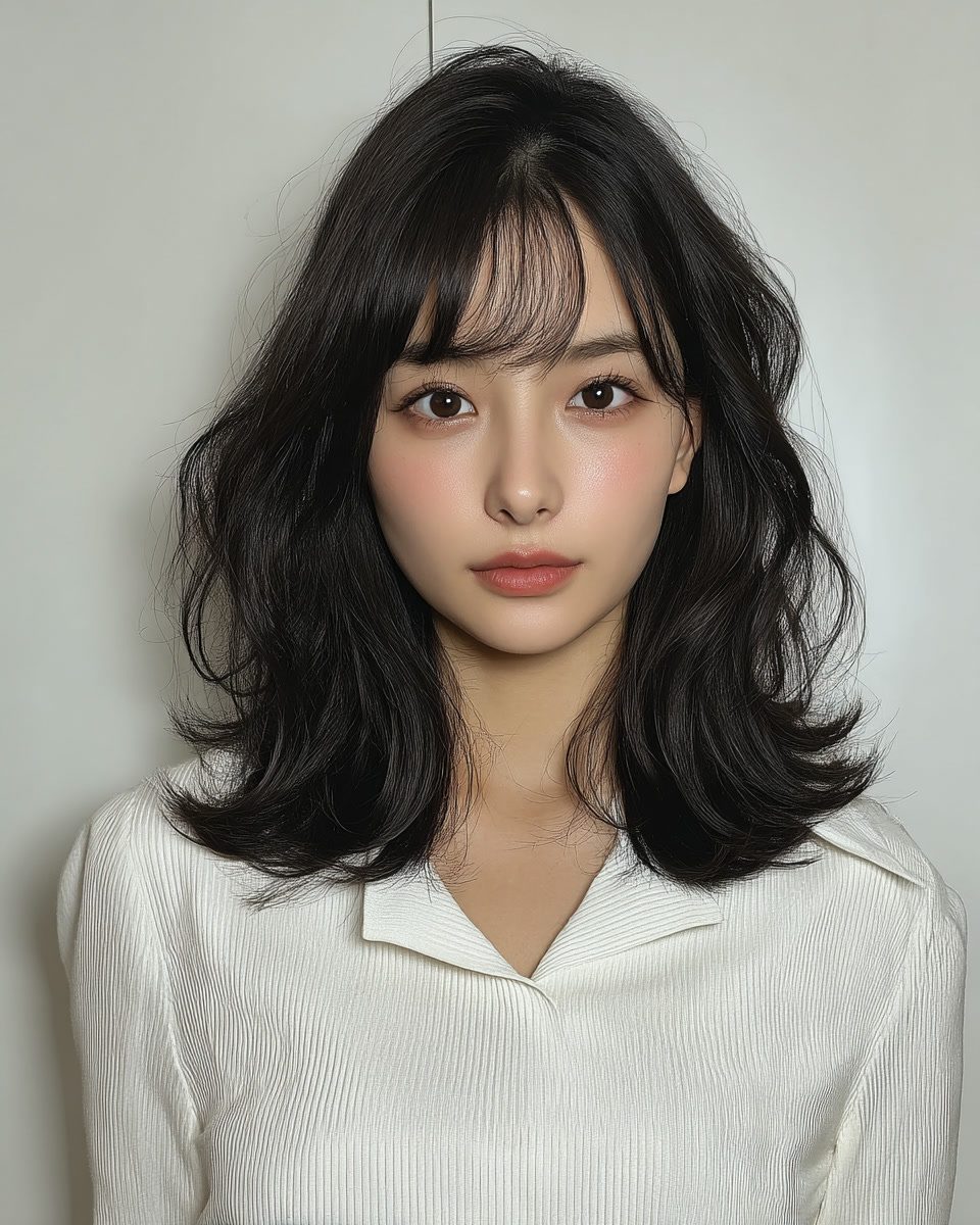 soft wave perm Korea - Style 7 at Korea Hair Salon Seoul