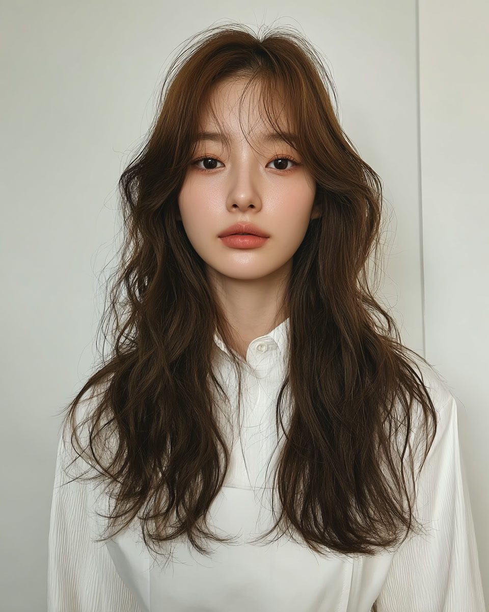 layered hairstyles 2026 - Style 8 at Korea Hair Salon Seoul