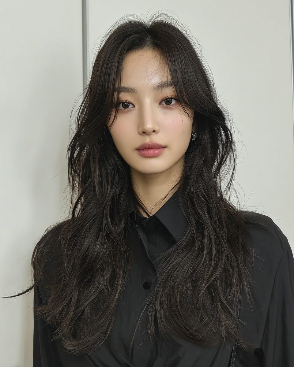 voluminous layered styles Seoul - Style 2 at Korea Hair Salon Seoul