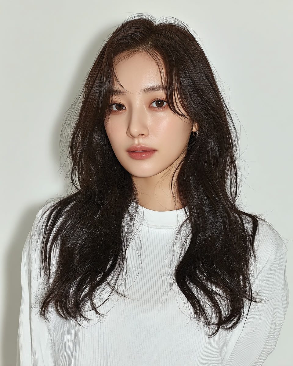 voluminous layered styles Seoul - Style 6 at Korea Hair Salon Seoul