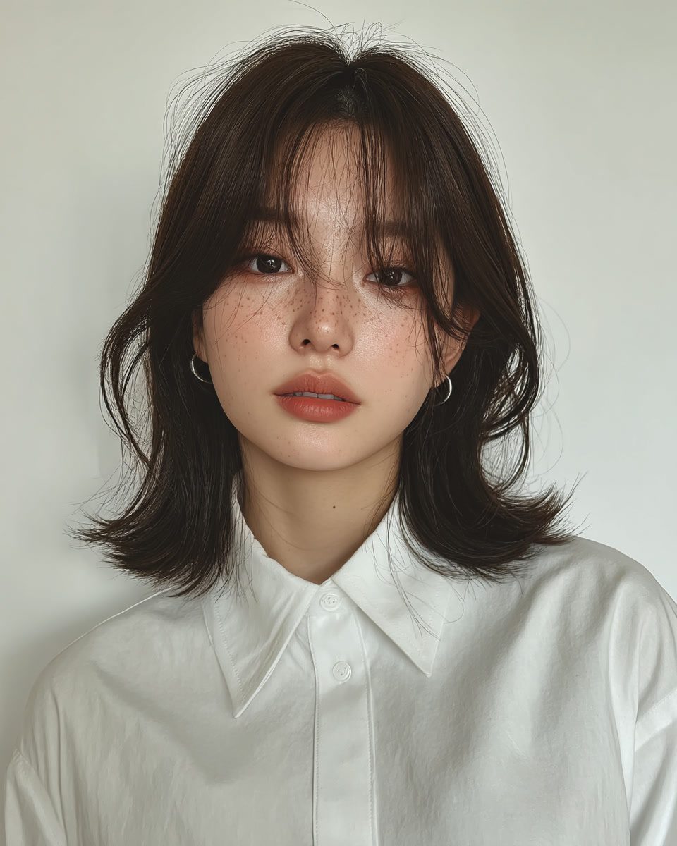 voluminous layered styles Seoul - Style 7 at Korea Hair Salon Seoul