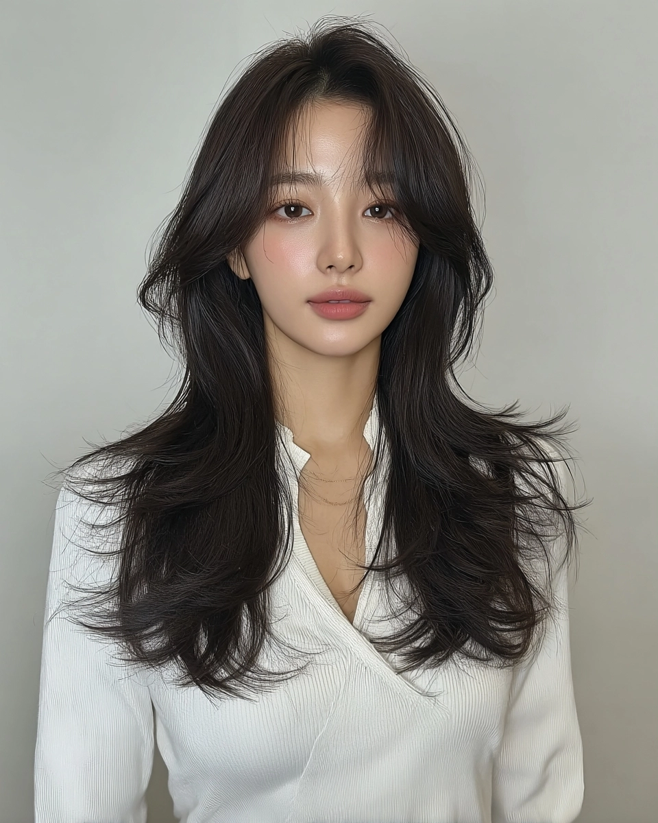 soft wave perm 2026 - Style 2 at Korea Hair Salon Seoul