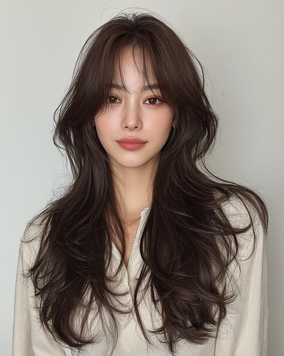 soft wave perm Korea 2026 - Style 2 at Korea Hair Salon Seoul