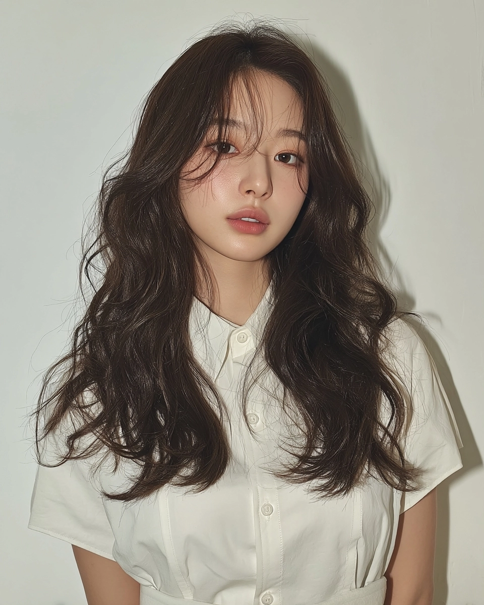 soft wave perm Korea 2026 - Style 4 at Korea Hair Salon Seoul