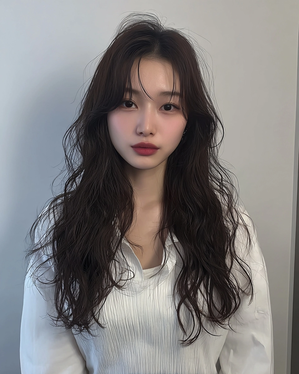 soft wave perm Korea 2026 - Style 5 at Korea Hair Salon Seoul