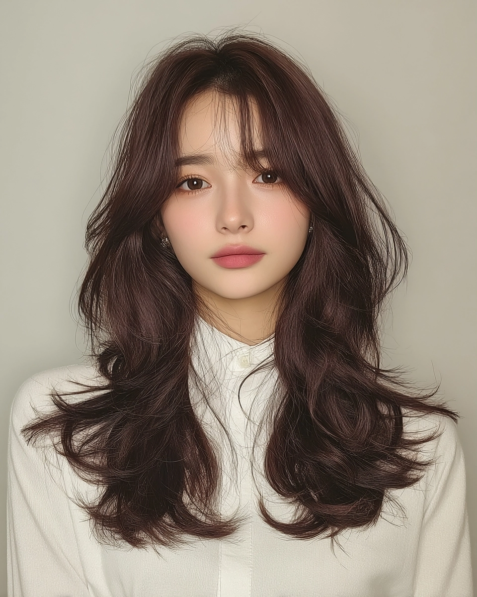 soft wave perm Korea 2026 - Style 5 at Korea Hair Salon Seoul