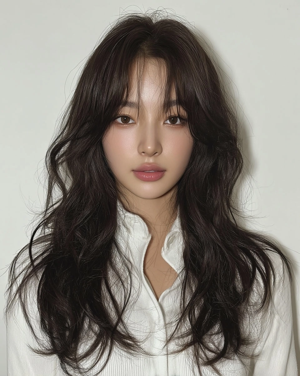 soft wave perm Korea 2026 - Style 6 at Korea Hair Salon Seoul