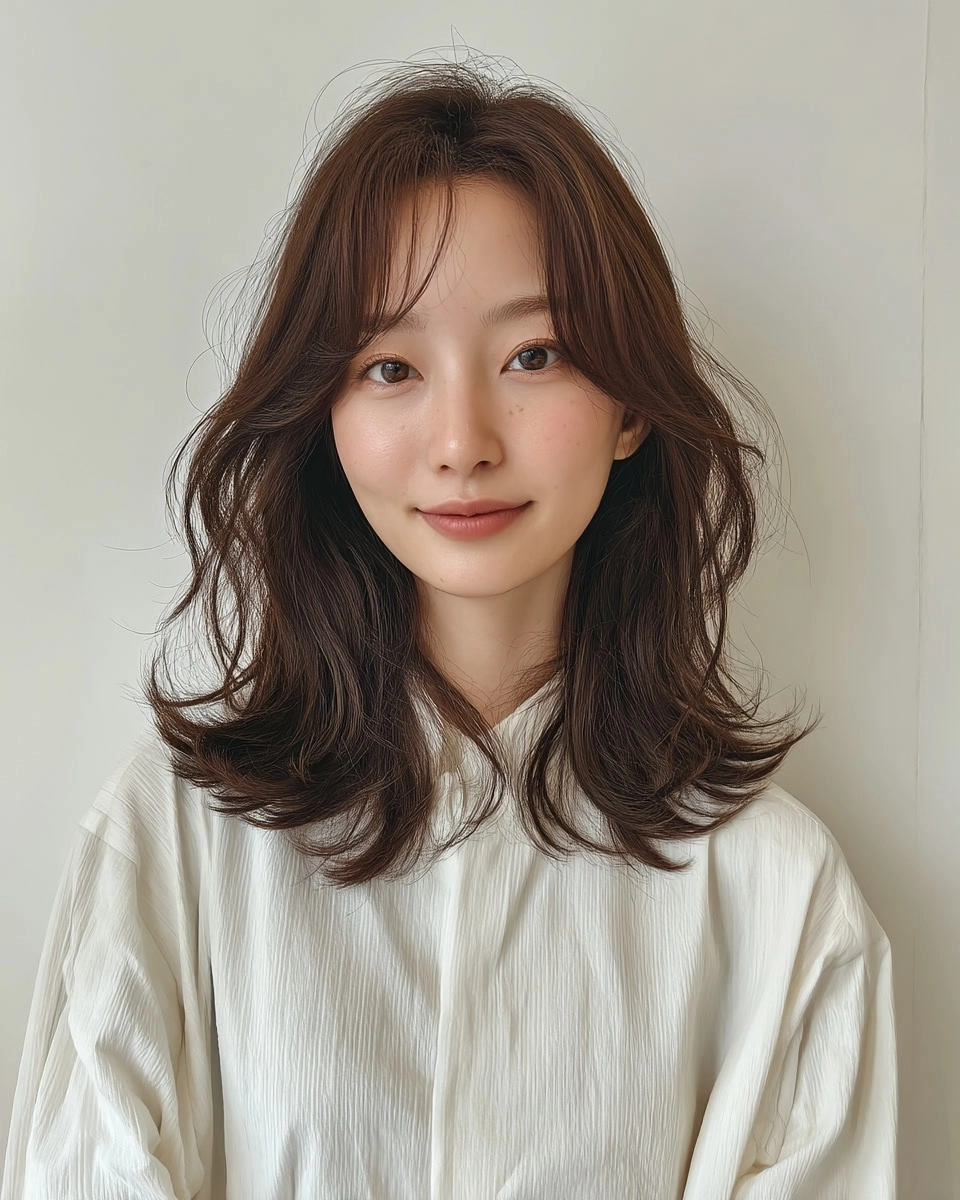 chic Korean layered styles 2026 - Style 2 at Korea Hair Salon Seoul