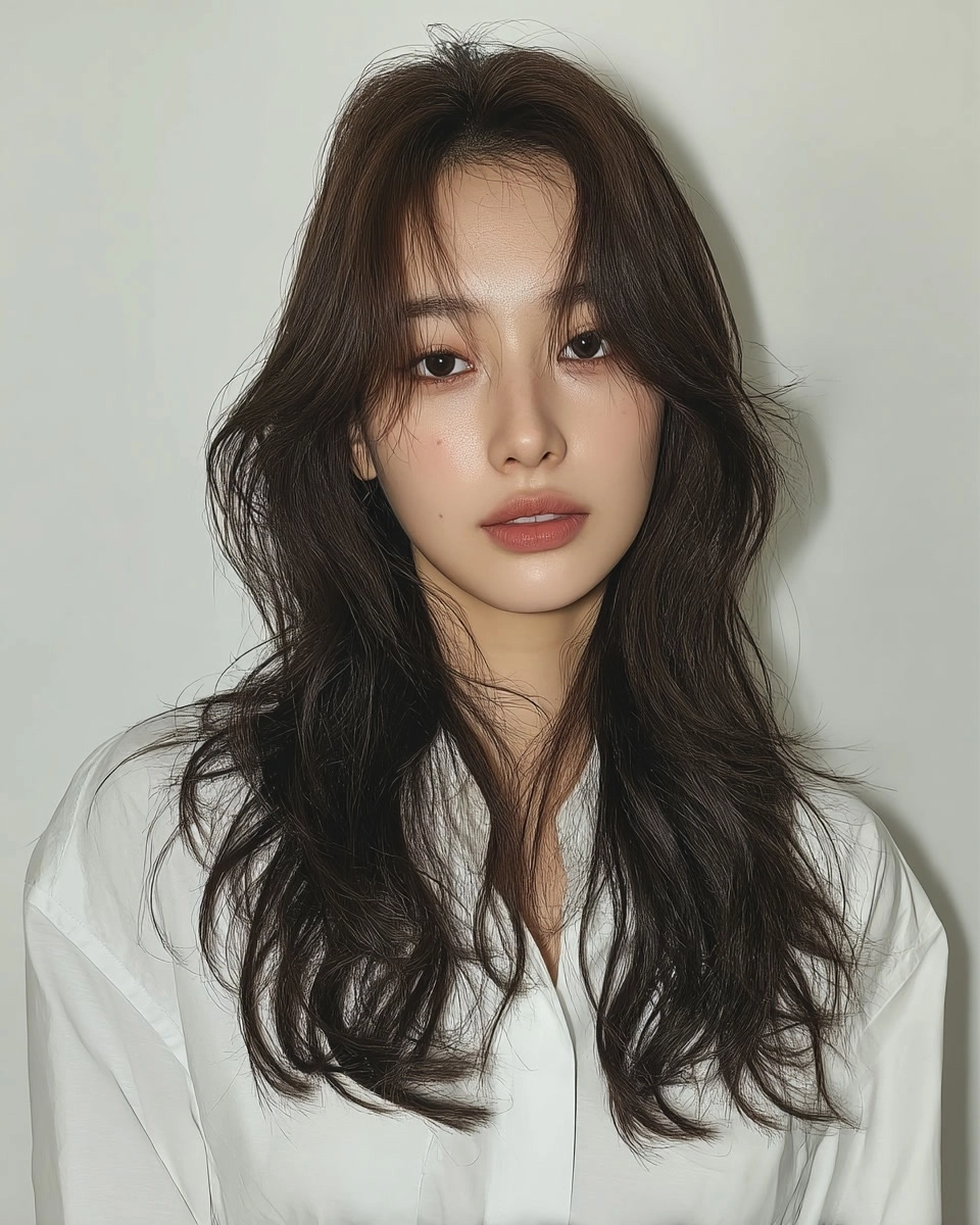 chic Korean layered styles 2026 - Style 6 at Korea Hair Salon Seoul