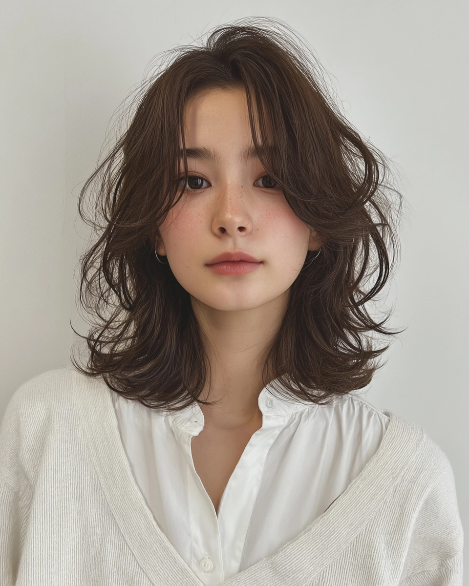 chic layered cuts 2026 - Style 4 at Korea Hair Salon Seoul