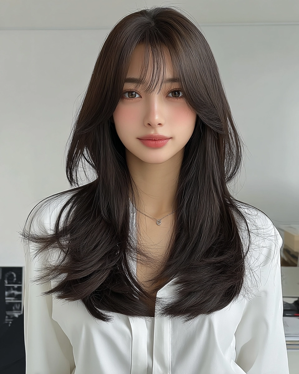 chic layered cuts 2026 - Style 5 at Korea Hair Salon Seoul