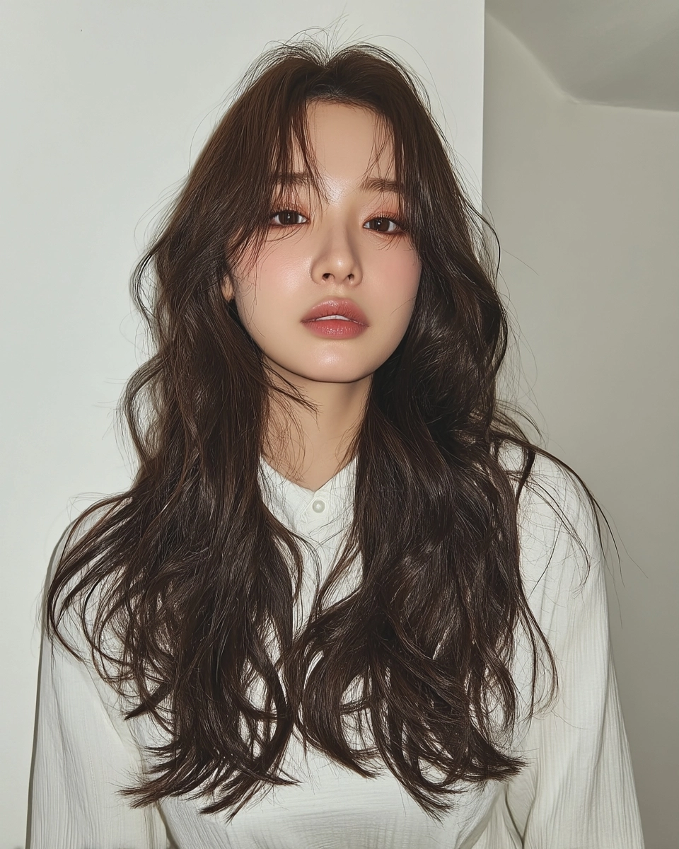 chic layered cuts 2026 - Style 6 at Korea Hair Salon Seoul