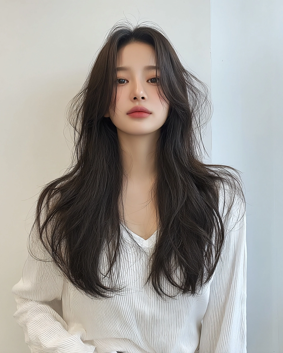 chic layered cuts 2026 - Style 7 at Korea Hair Salon Seoul