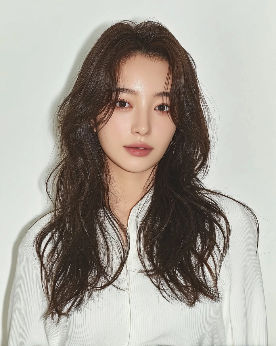 chic layered haircuts Seoul 2026 - Style 2 at Korea Hair Salon Seoul