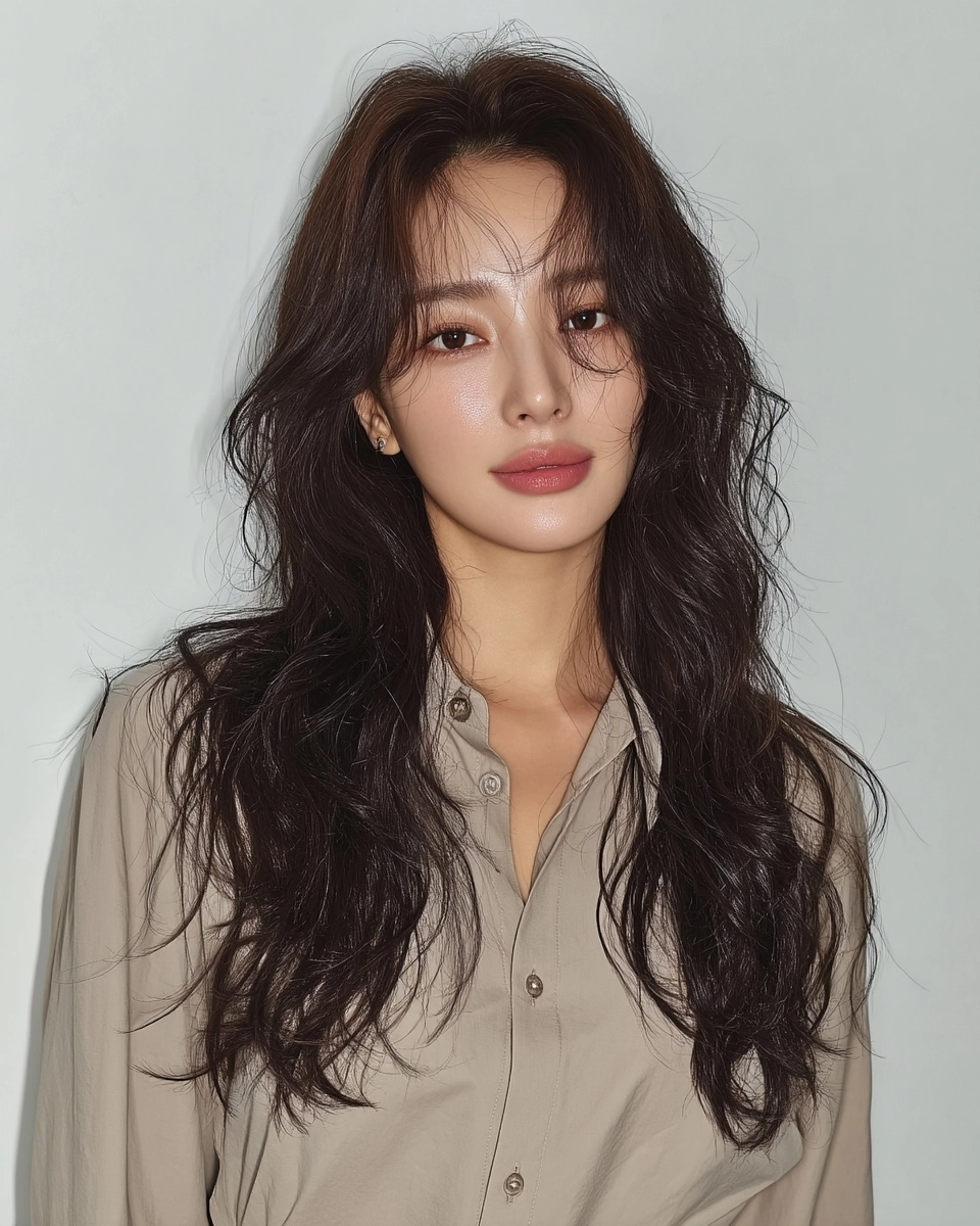 chic layered haircuts Seoul 2026 - Style 3 at Korea Hair Salon Seoul