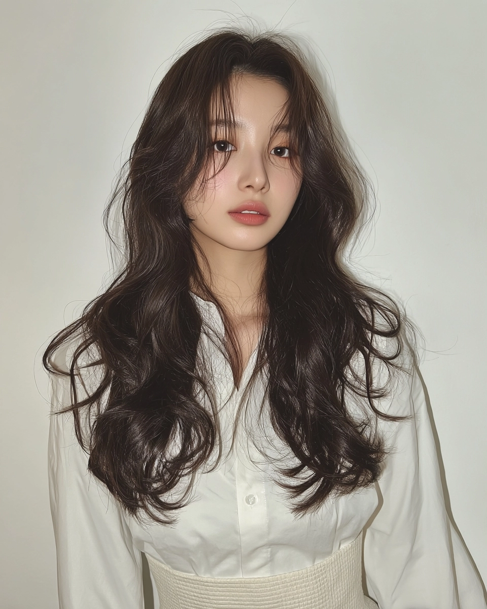 chic layered haircuts Seoul 2026 - Style 4 at Korea Hair Salon Seoul