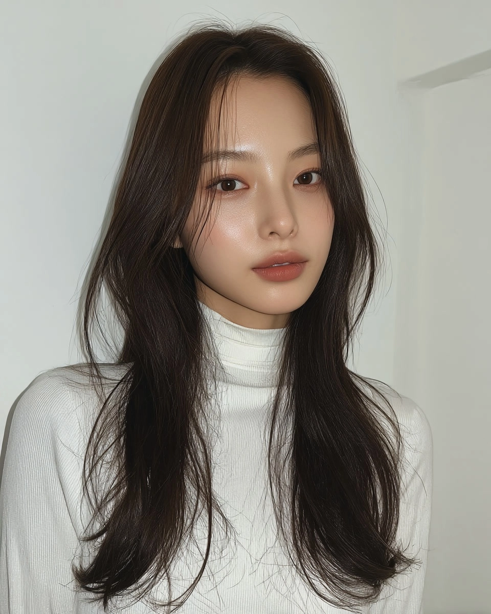 chic layered haircuts Seoul 2026 - Style 4 at Korea Hair Salon Seoul