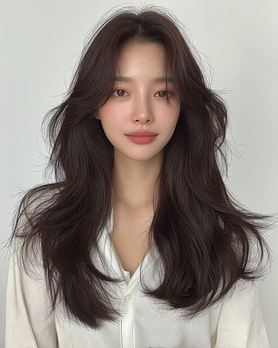 chic layered haircuts Seoul - Style 8 at Korea Hair Salon Seoul
