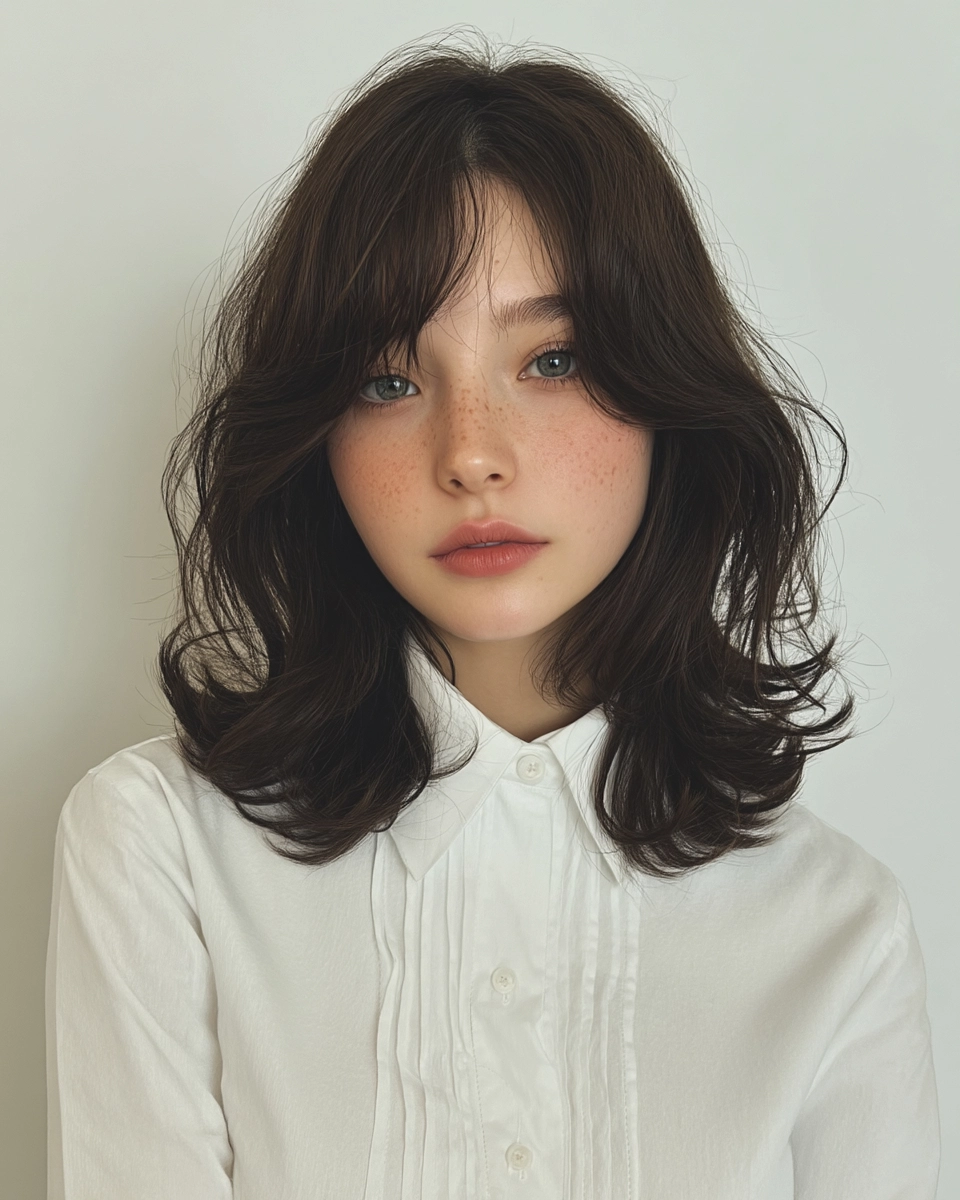 chic soft wave styles 2026 - Style 1 at Korea Hair Salon Seoul