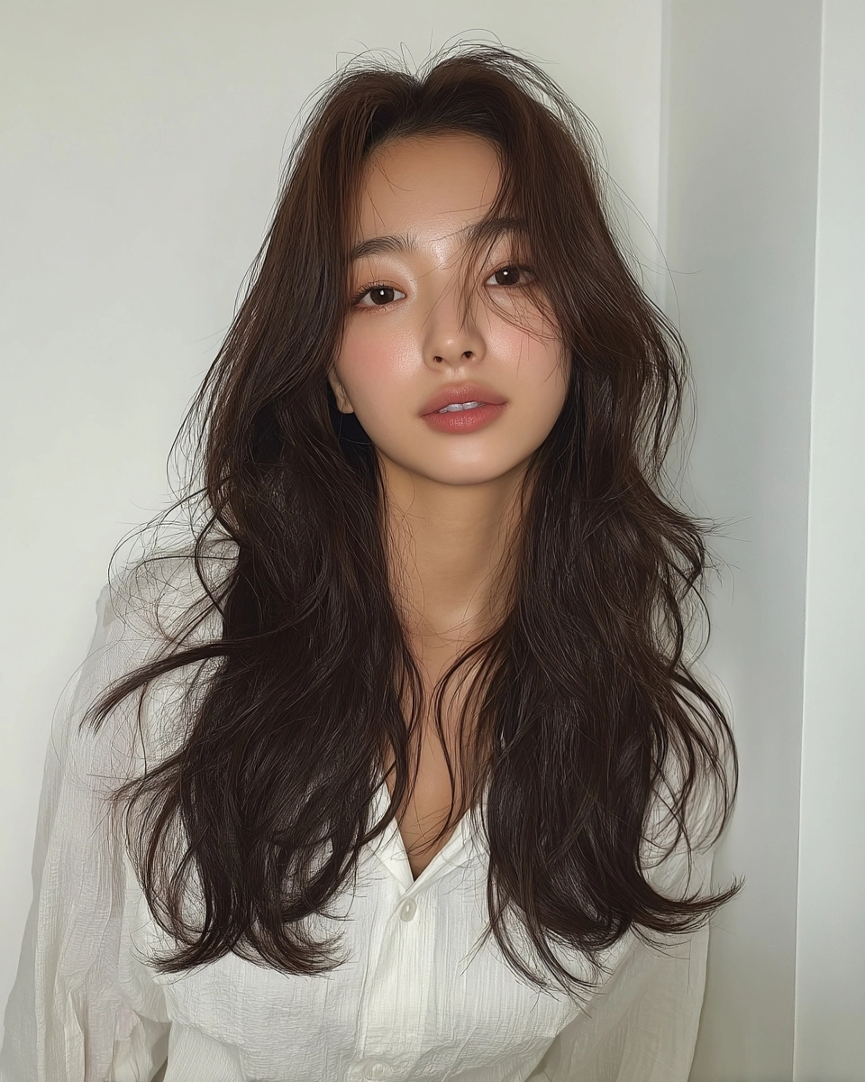 chic soft wave styles 2026 - Style 2 at Korea Hair Salon Seoul