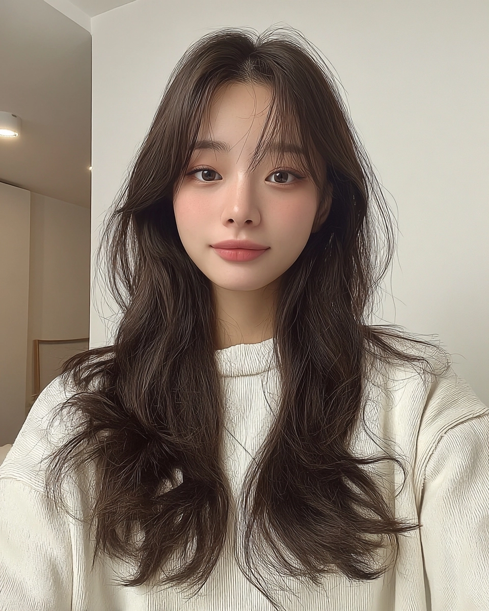 chic soft wave styles 2026 - Style 3 at Korea Hair Salon Seoul