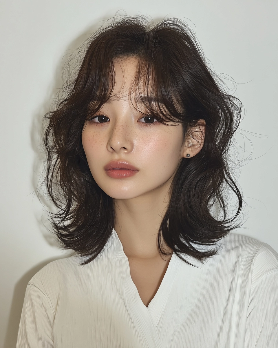 chic soft wave styles 2026 - Style 4 at Korea Hair Salon Seoul