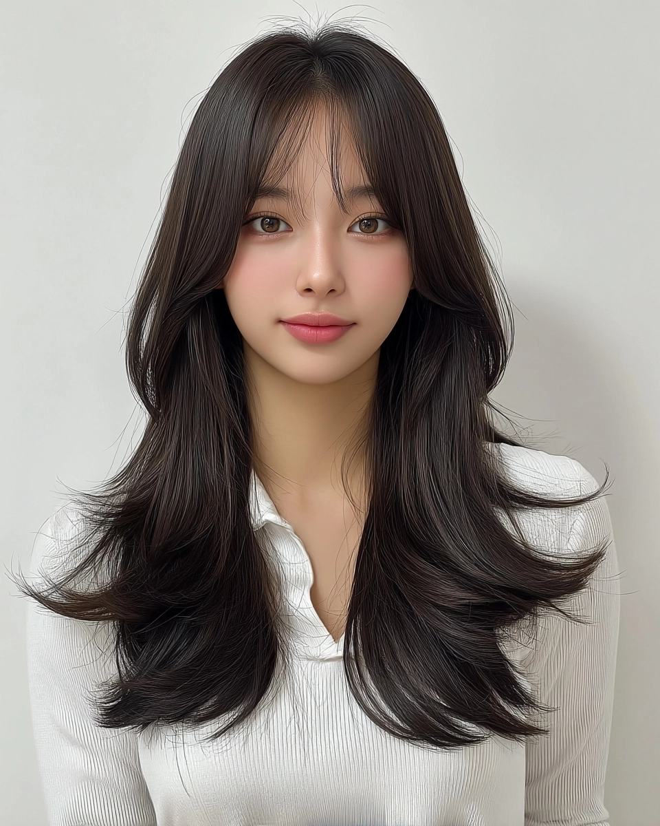 chic soft wave styles 2026 - Style 6 at Korea Hair Salon Seoul