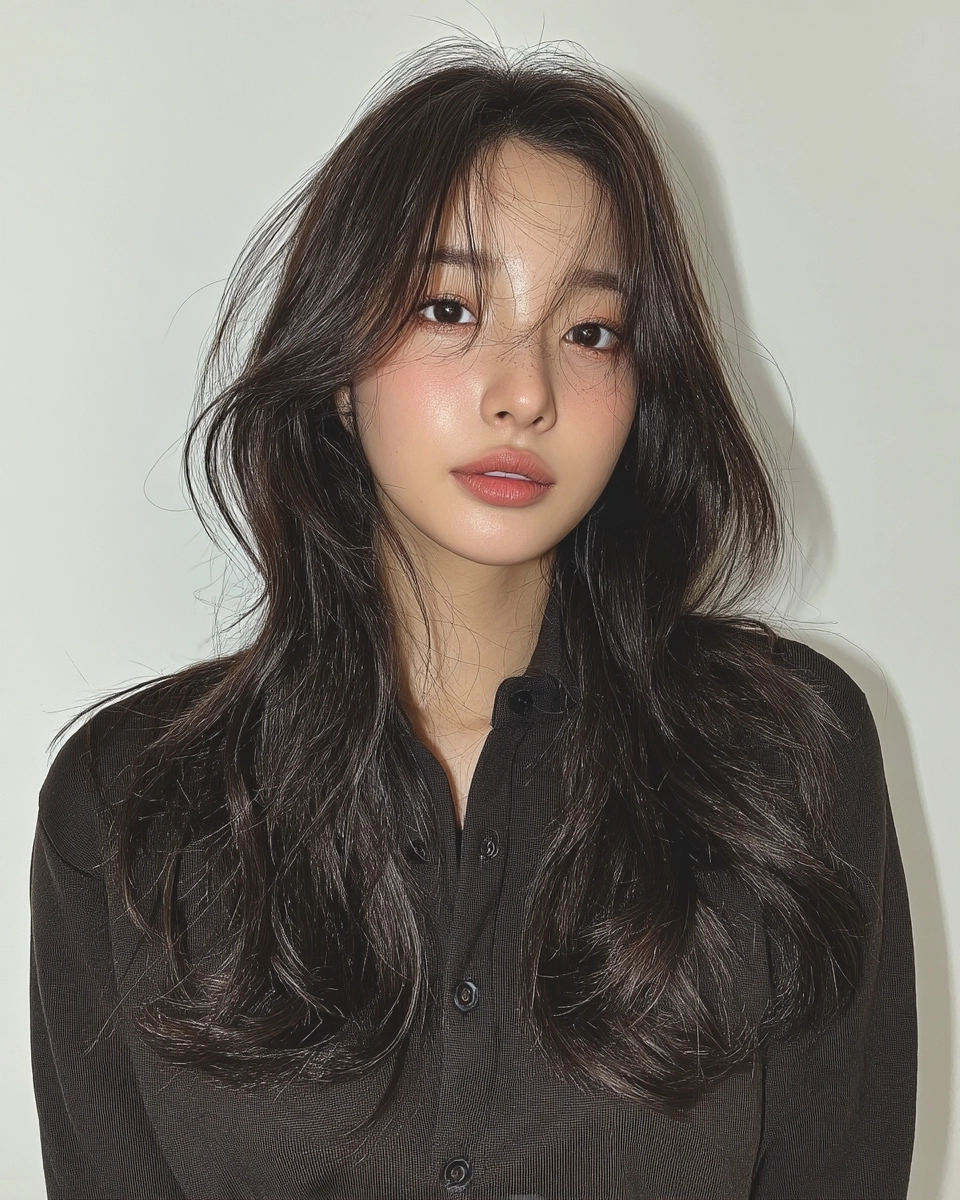 elegant layered haircut 2026 - Style 5 at Korea Hair Salon Seoul