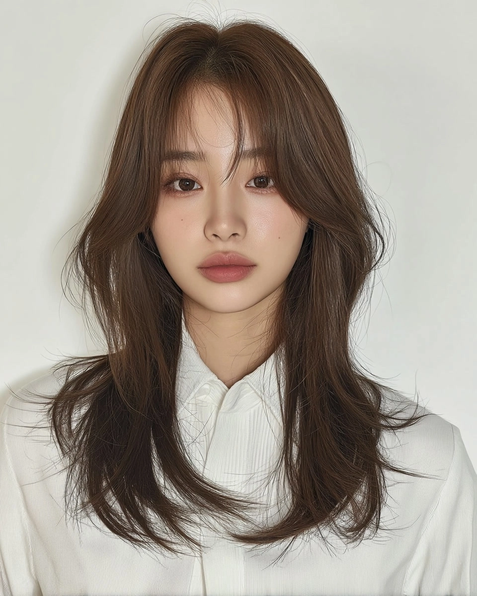elegant layered hairstyles Seoul - Style 1 at Korea Hair Salon Seoul