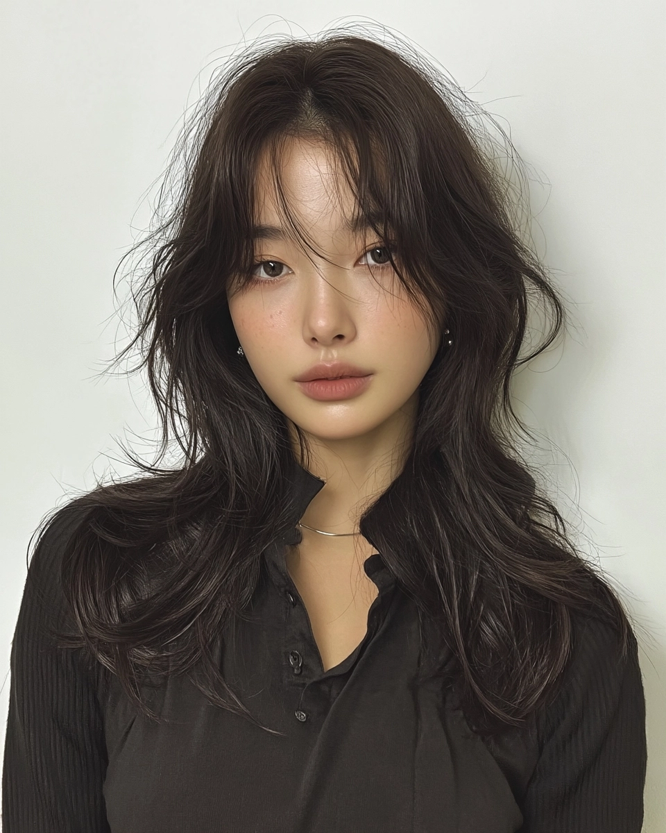 elegant layered hairstyles Seoul - Style 5 at Korea Hair Salon Seoul