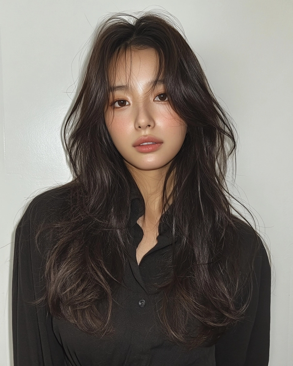 elegant layered hairstyles Seoul - Style 7 at Korea Hair Salon Seoul