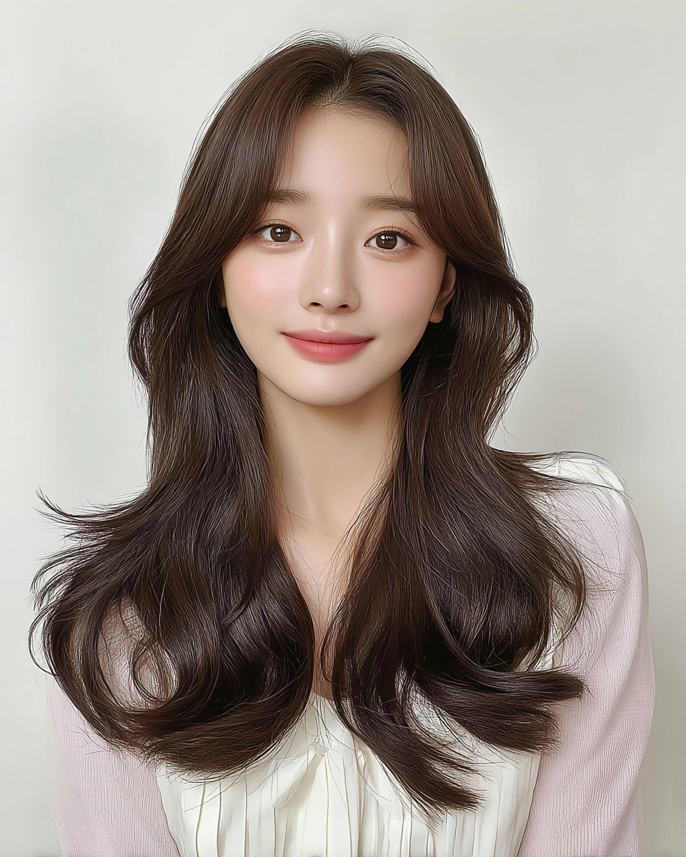 elegant soft wave styles 2026 - Style 2 at Korea Hair Salon Seoul