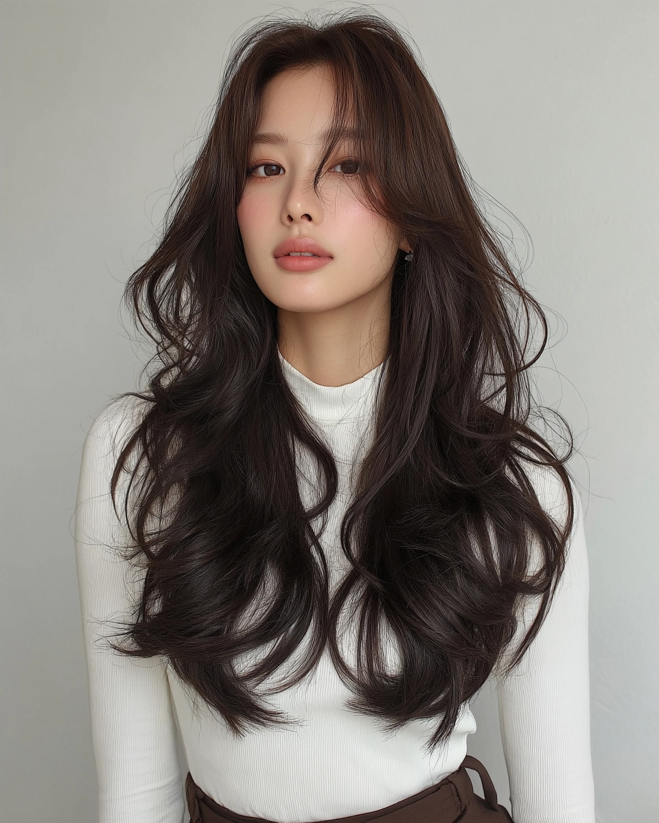 elegant soft wave styles 2026 - Style 3 at Korea Hair Salon Seoul