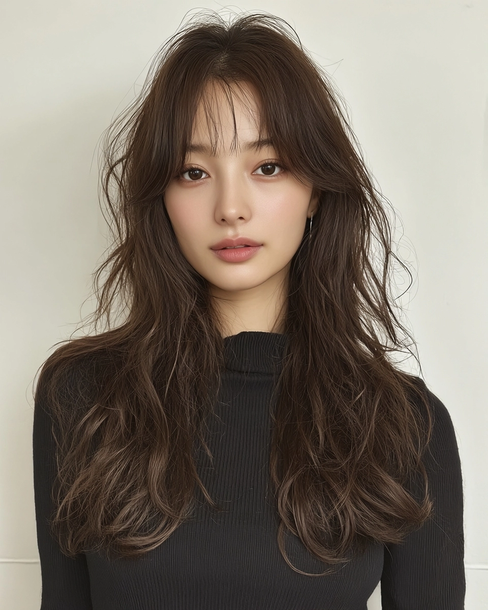 elegant soft wave styles 2026 - Style 5 at Korea Hair Salon Seoul