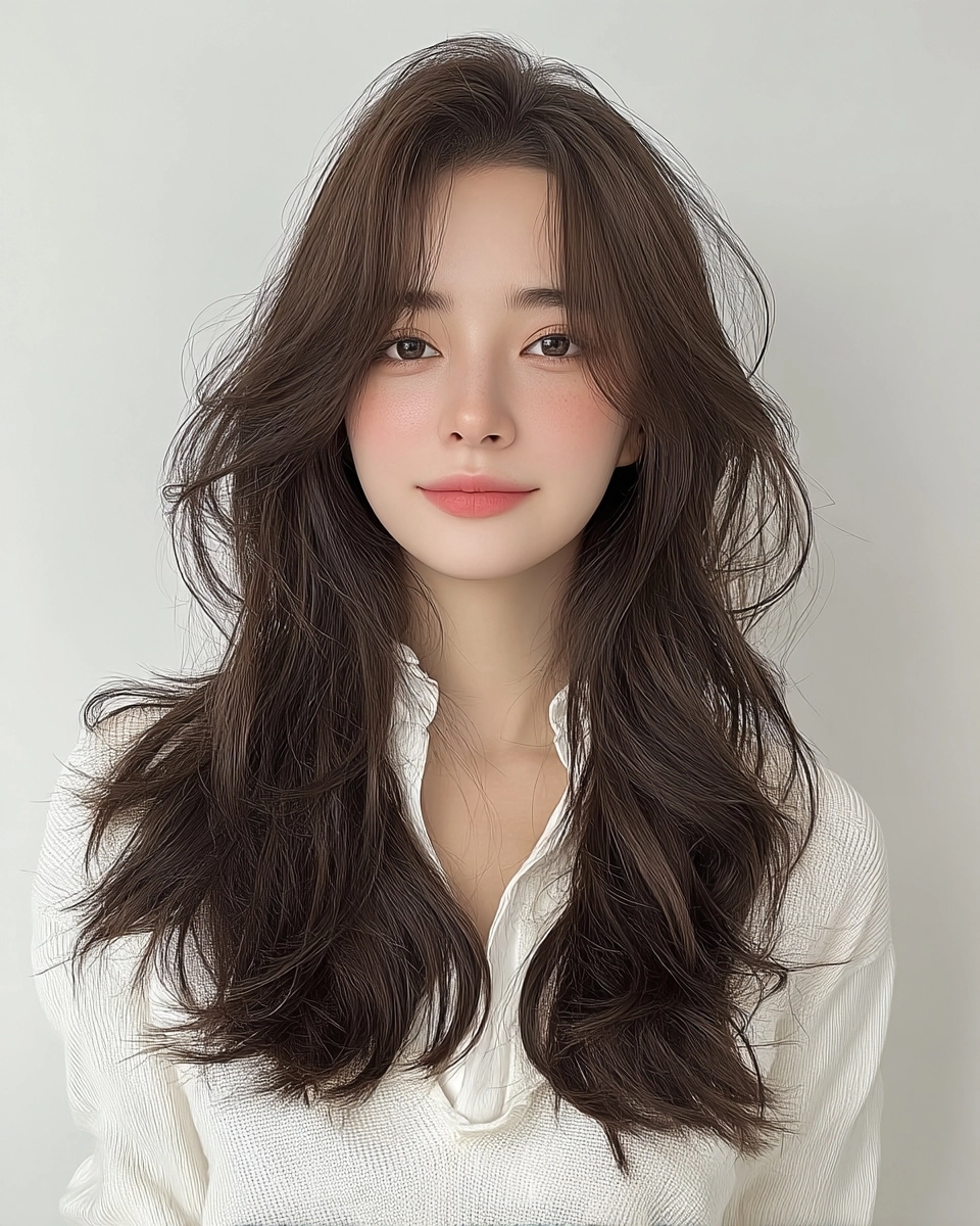 elegant soft wave styles 2026 - Style 5 at Korea Hair Salon Seoul