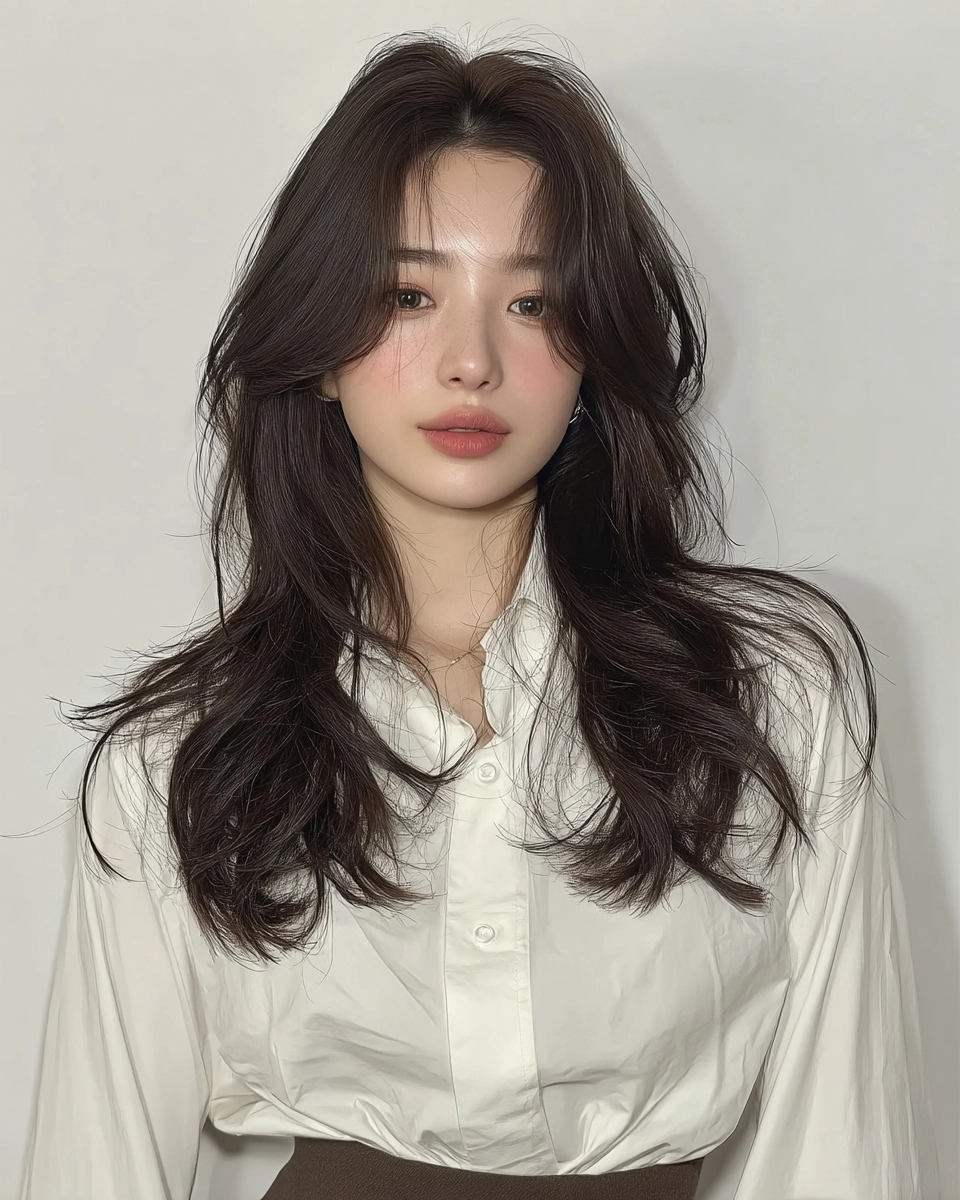 elegant soft wave styles 2026 - Style 6 at Korea Hair Salon Seoul