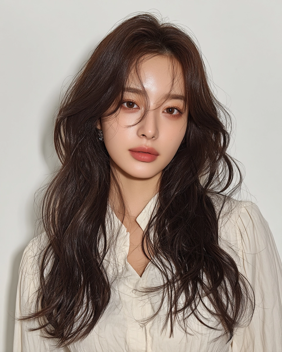 elegant soft wave styles 2026 - Style 7 at Korea Hair Salon Seoul