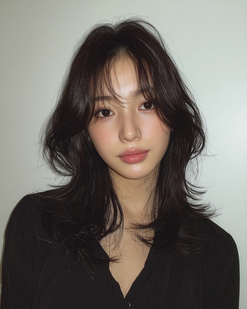 elegant wavy hairstyles Seoul - Style 5 at Korea Hair Salon Seoul